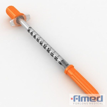 Agulha fixa 29G-31G da seringa descartável da insulina
